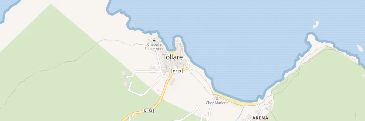 Plan du 5157 Tollare à Ersa