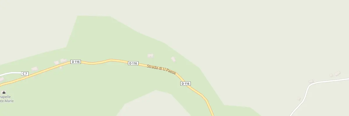 Plan du 5116 Piedivernuccio à Zalana