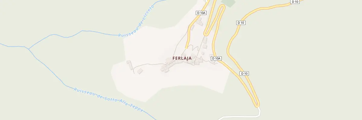 Plan du 116 Ham Ferlaghja à Monte