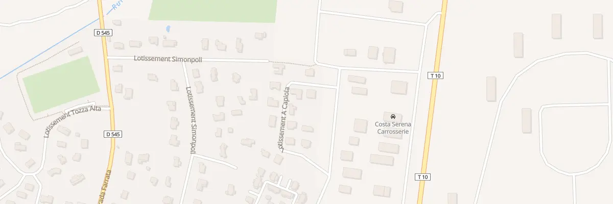 Plan du 55555 Travo à Ventiseri