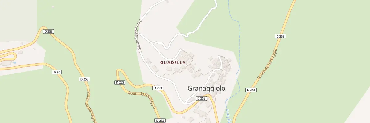 Plan du 5007 Guadella à Ersa
