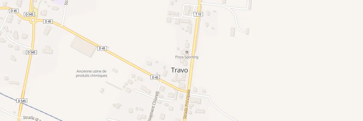 Plan du 5616 Travo à Ventiseri