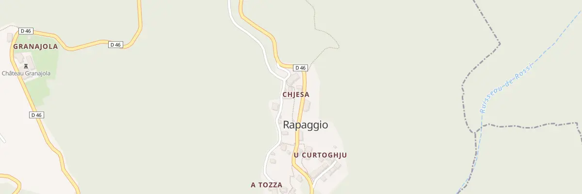 Plan du 5021 Rapaggio à Rapaggio