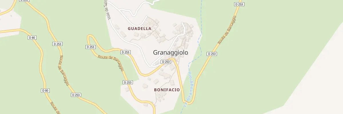Plan du 5032 Poggiale à Ersa