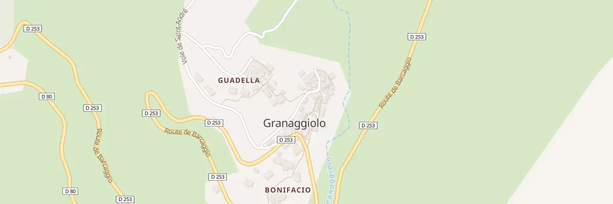 Plan du 5025A Poggiale à Ersa