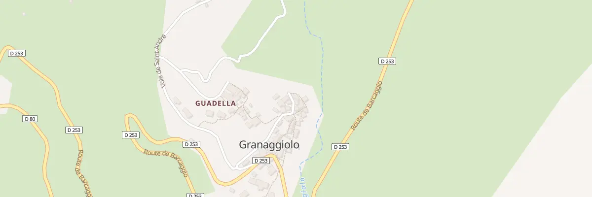 Plan du 7 Che Chjassu Di U Poggiale à Ersa