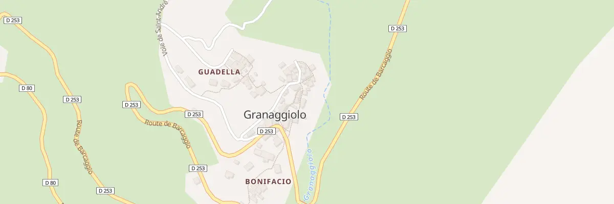 Plan du 5041 Poggiale à Ersa