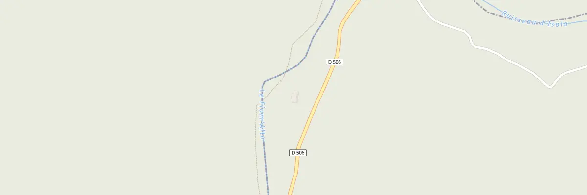 Plan du 5 Mais Frisgiatella à Piazzole