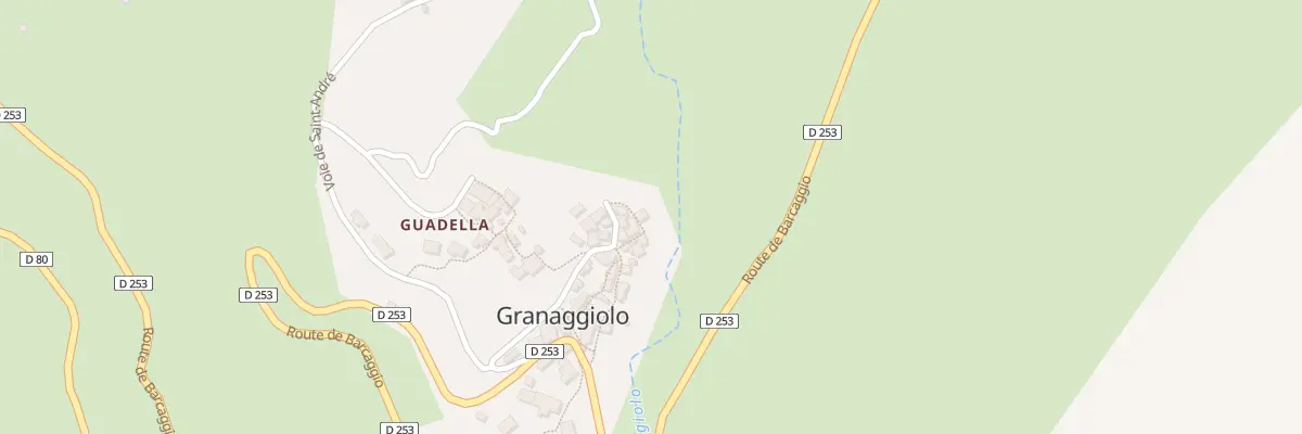 Plan du 231 Granaggiolo à Ersa