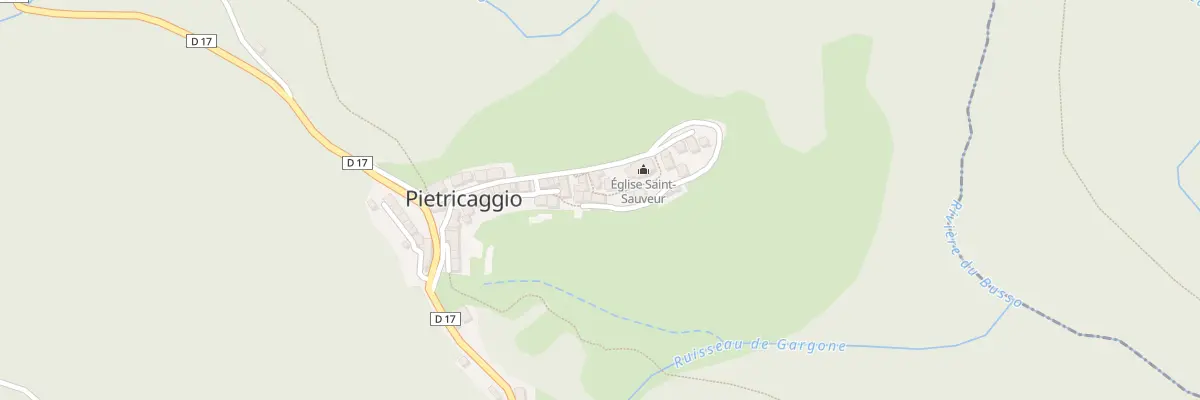 Plan du 5021 Pietricaggio à Pietricaggio