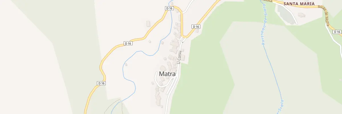 Plan du 5040 Corso à Matra