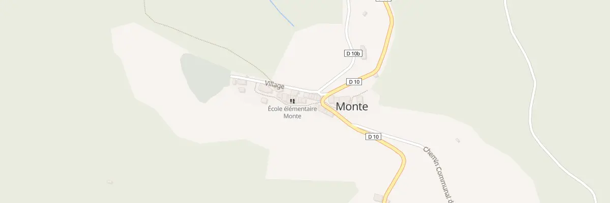 Plan du 5090 Monte à Monte