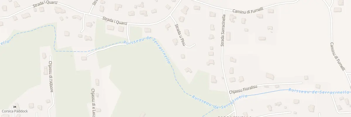 Plan du 5421 Querciolo à Prunelli-di-Fiumorbo
