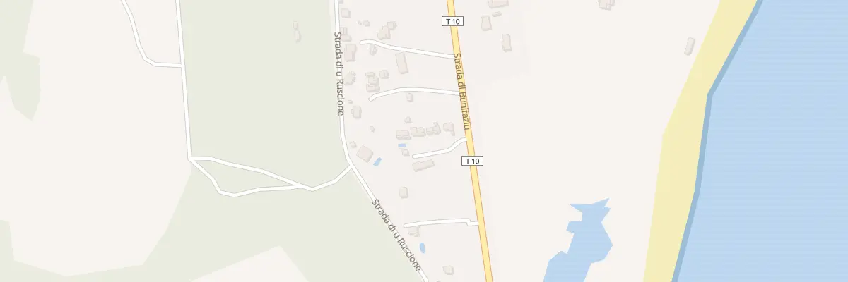Plan du 3508 Rte Strada Di Bunifaziu à Solaro