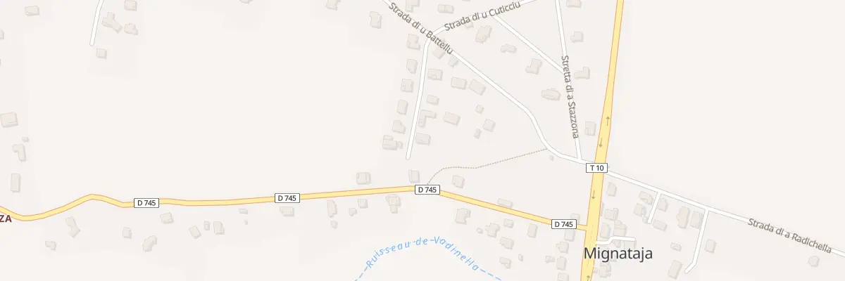 Plan du 5666 Coticcio à Ventiseri