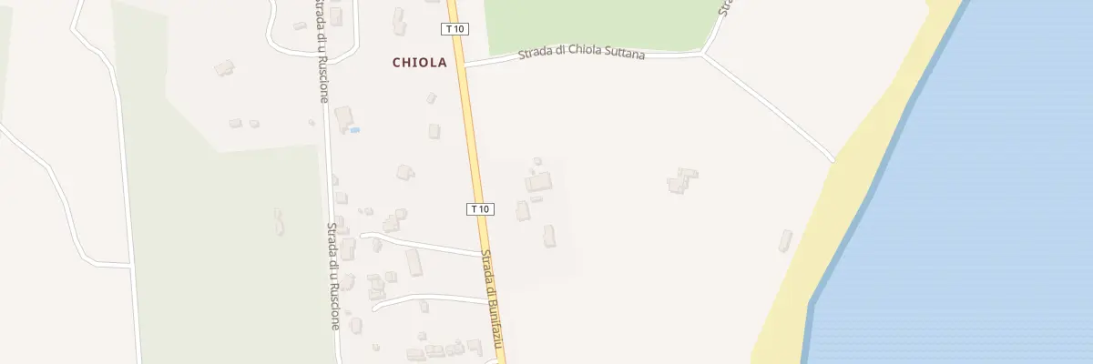 Plan du 5071 Chiola à Solaro