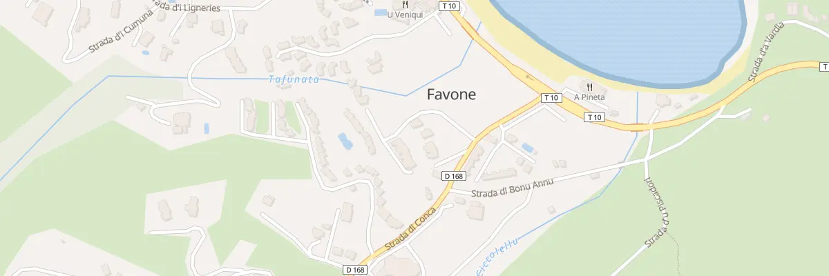 Plan du 5506 Favone à Conca