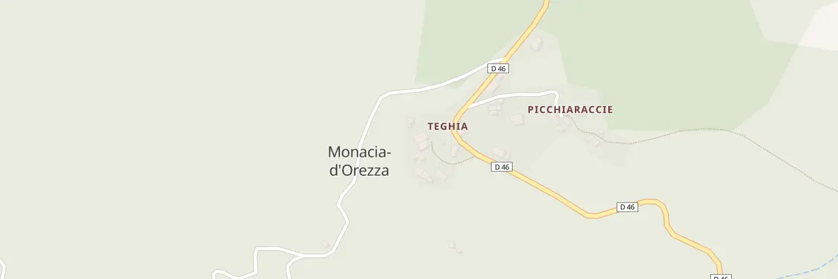 Plan du 5009 Teghia à Monacia-d’Orezza