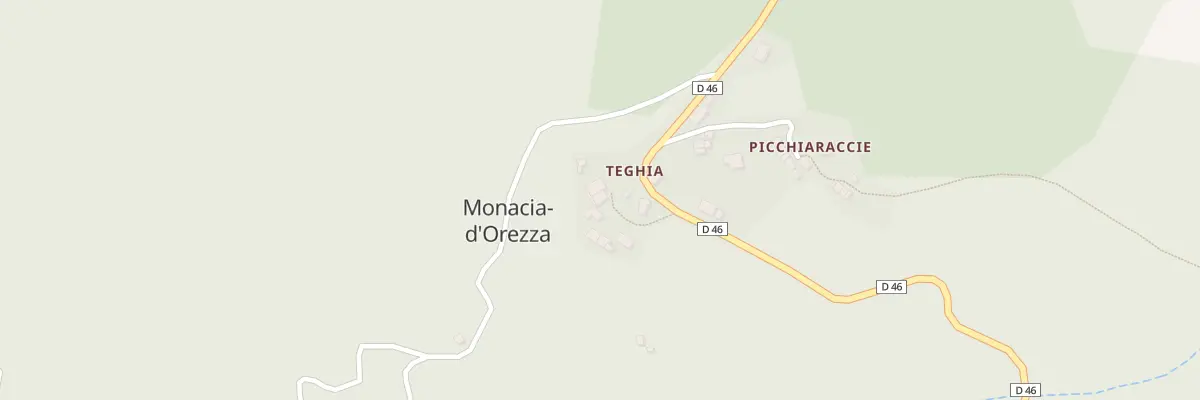 Plan du 5008 Teghia à Monacia-d’Orezza