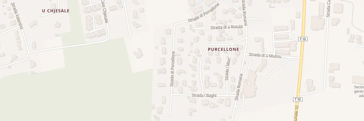 Plan du 5906 Porcellone à Prunelli-di-Fiumorbo