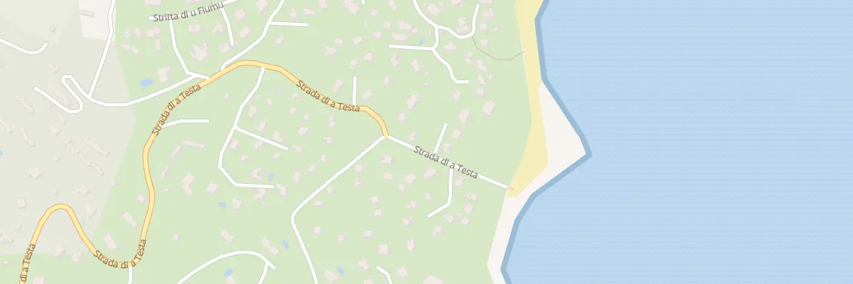 Plan du 5853 Corno Di Volpe à Zonza