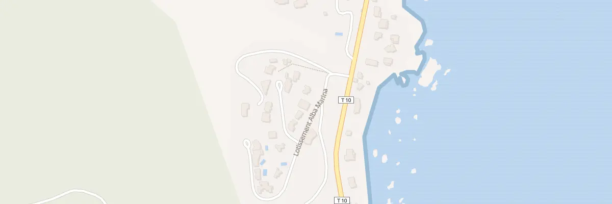 Plan du 4 Lot Alba Marina à Sari-Solenzara