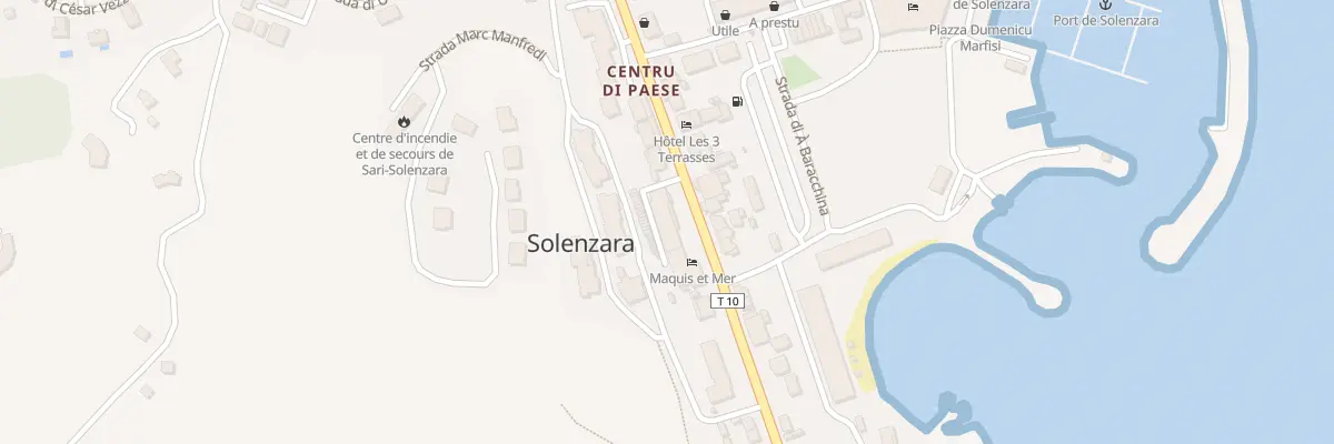 Plan du 101 Solenzara à Sari-Solenzara