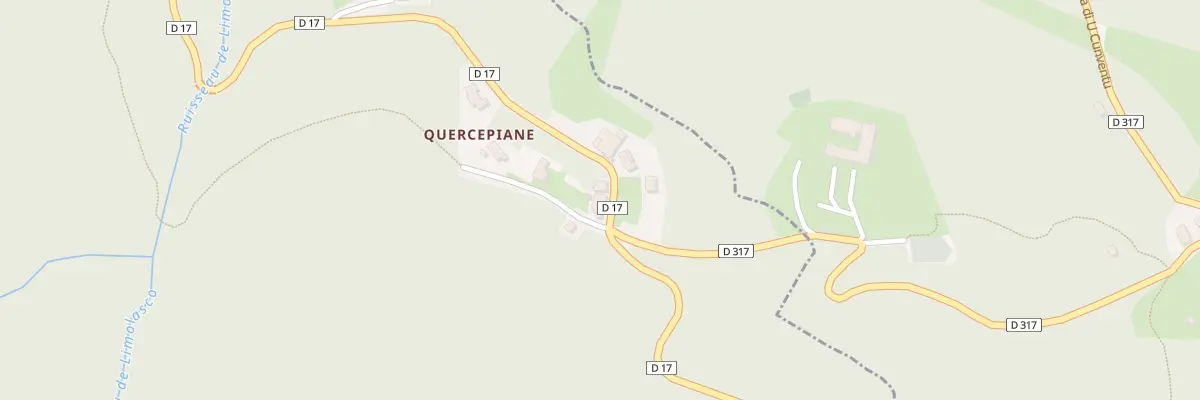 Plan du 5058 Querce Piana à Perelli