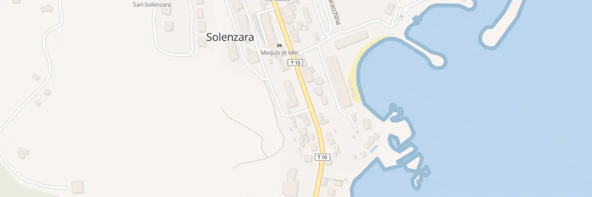 Plan du 5507 Solenzara à Giuncheto
