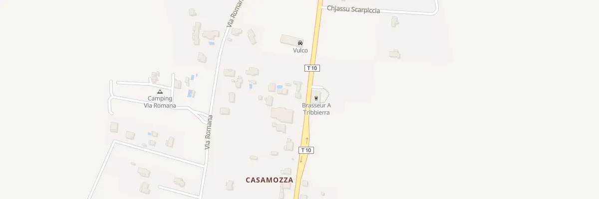 Plan du 5273 Casamozza à Prunelli-di-Fiumorbo