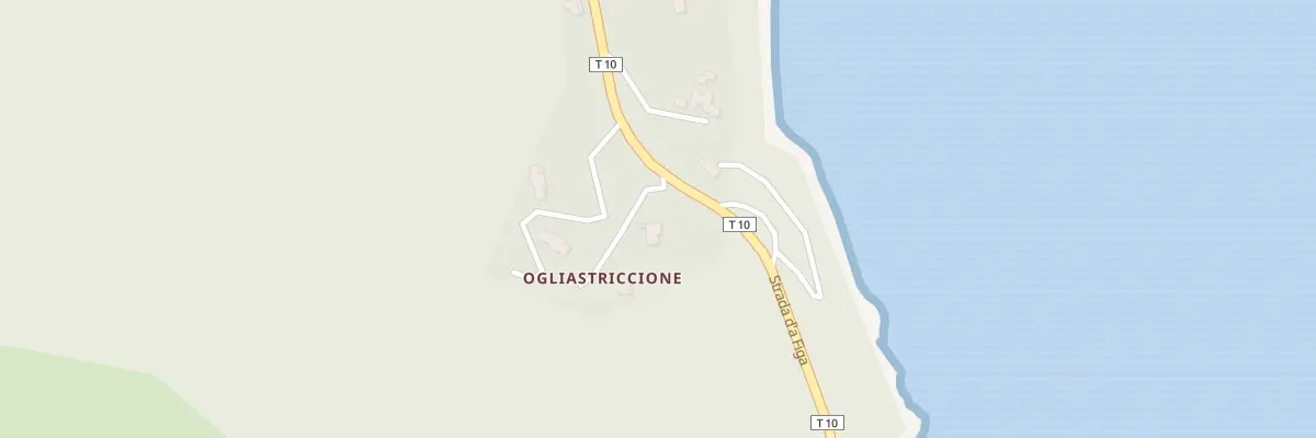 Plan du 5407 Ogliastriccione à Conca