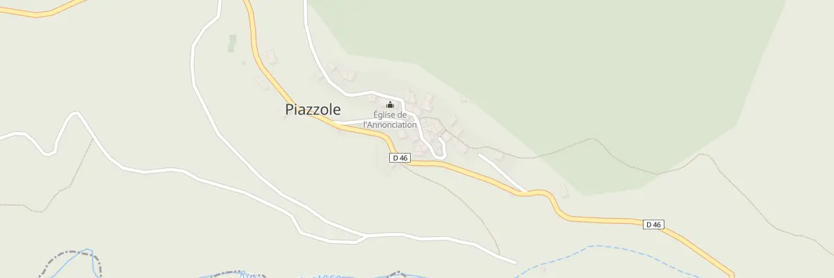 Plan du 69 Pl Piazza A I Fiori à Piazzole