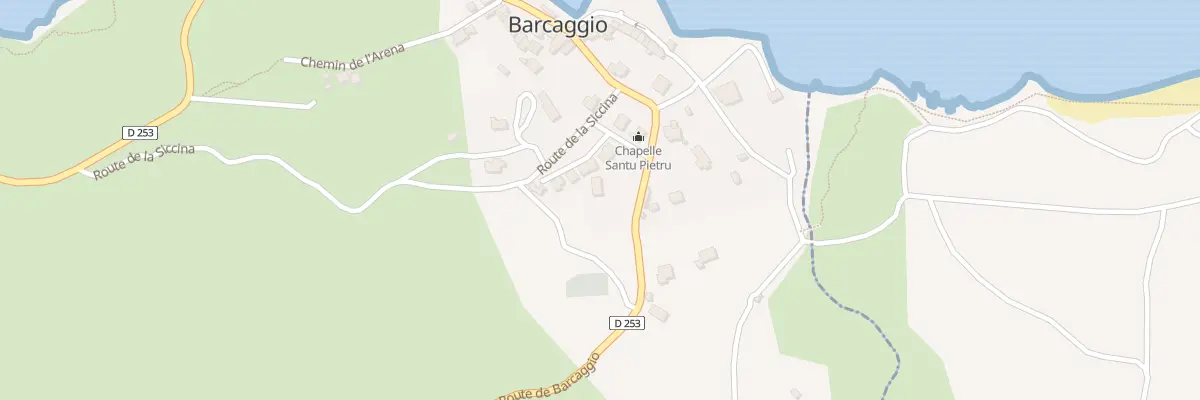 Plan du 5202A Barcaggio à Ersa