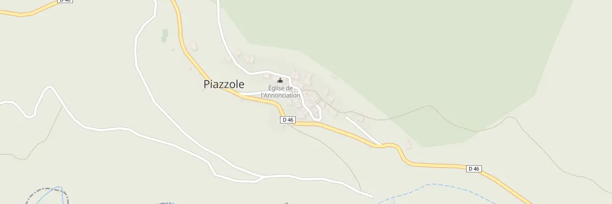 Plan du 78 Qua U Pagliaghju à Piazzole