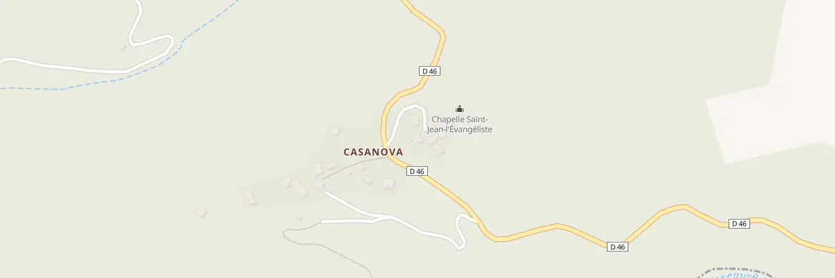 Plan du 5037 Casanova à Monacia-d’Orezza