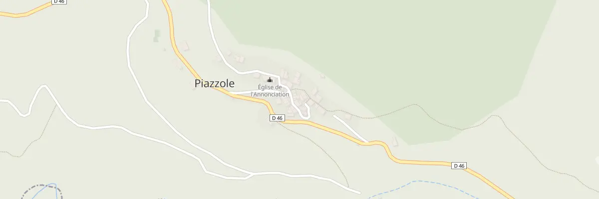 Plan du 77 Qua U Pagliaghju à Piazzole