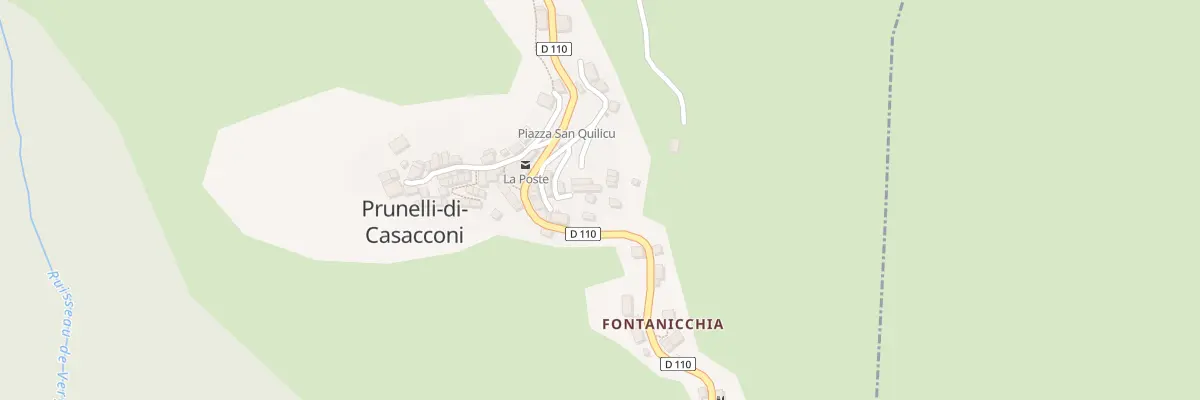 Plan du 5061 Prunelli à Pigna