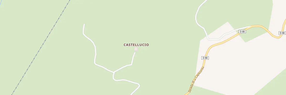 Plan du 5840 Rte Strada Di U Capi Corsu à Rogliano