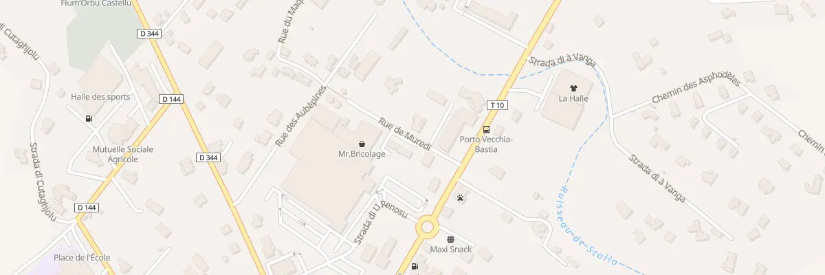 Plan du 120 Rue de Muredi à Ghisonaccia