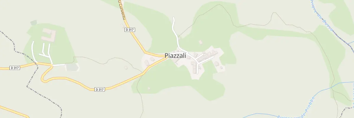 Plan du 5008 Casanova à Piazzali