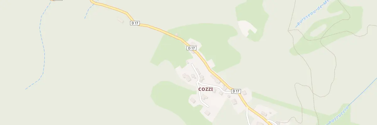 Plan du 5040 Cozzi à Novale