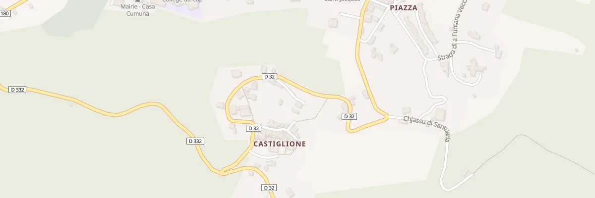 Plan du 27 Rte Strada Sauveur Leandri à Luri