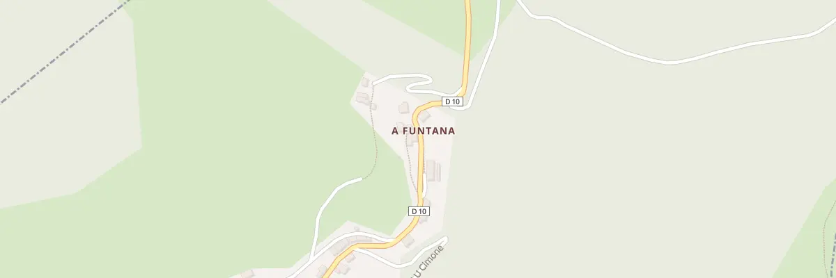 Plan du 5004 Fontana à Olmo