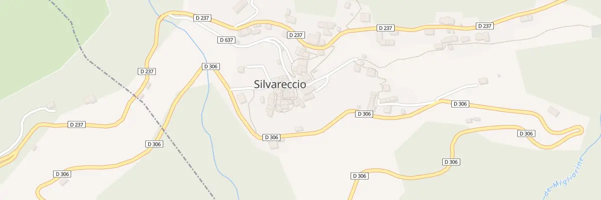 Plan du 5051 Silvareccio à Silvareccio