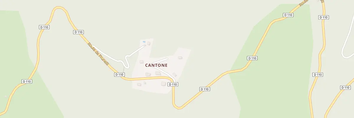 Plan du 5119 Cantone à Prunelli-di-Casacconi