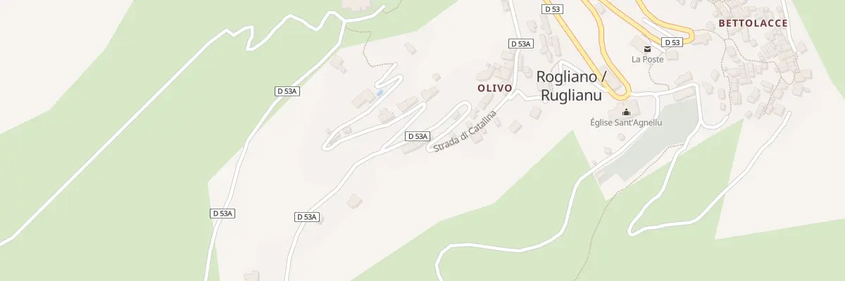 Plan du 5 Rte A Costa à Rogliano