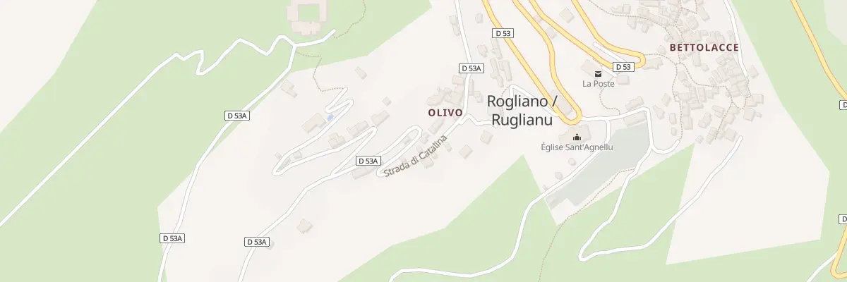 Plan du 5 Rte Strada Di Catalina à Rogliano