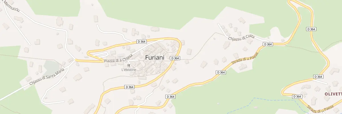 Plan du 2 Qua Tagliatu à Furiani