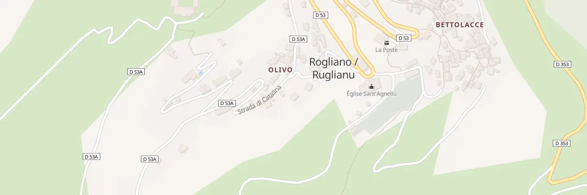 Plan du 5143 Olivo à Rogliano