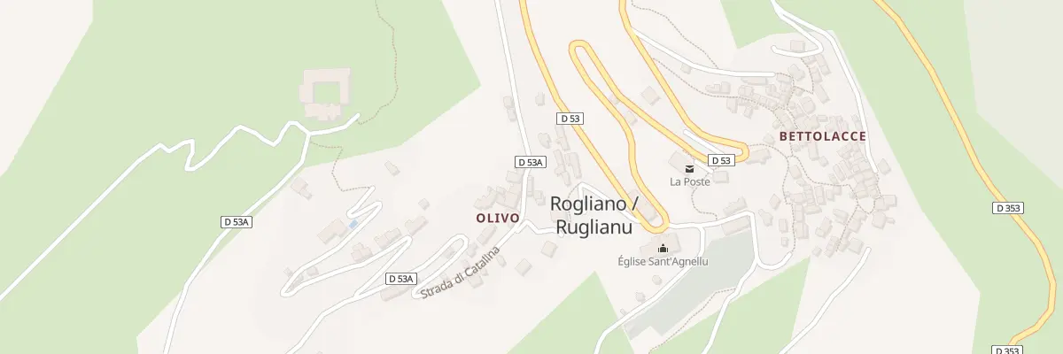 Plan du 3 Pl Piazza d’Olivo à Rogliano